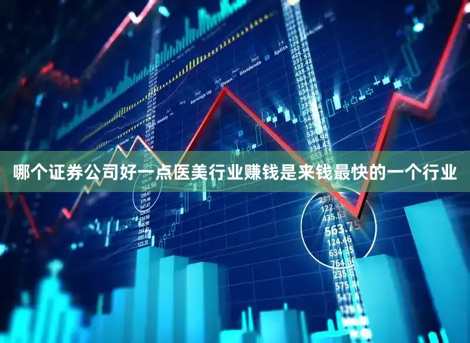 哪个证券公司好一点医美行业赚钱是来钱最快的一个行业